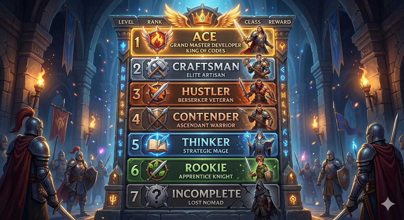 7단계 랭크 시스템